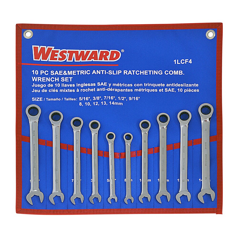 Beli WESTWARD Combination Wrench Set 4JMC6 3 8 to 3 4inch 1set 6pcs monotaro.id
